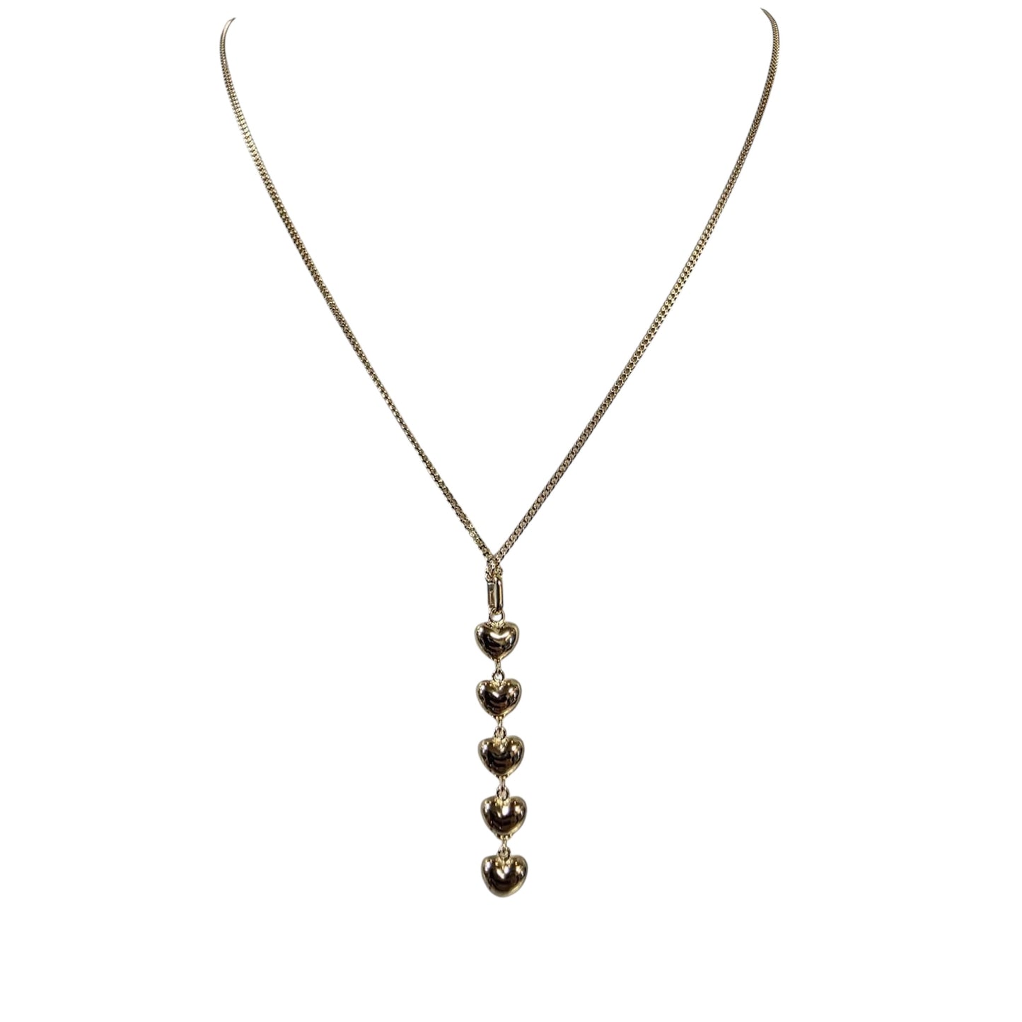K18 NECKLACE w/ PENDANT- NEW