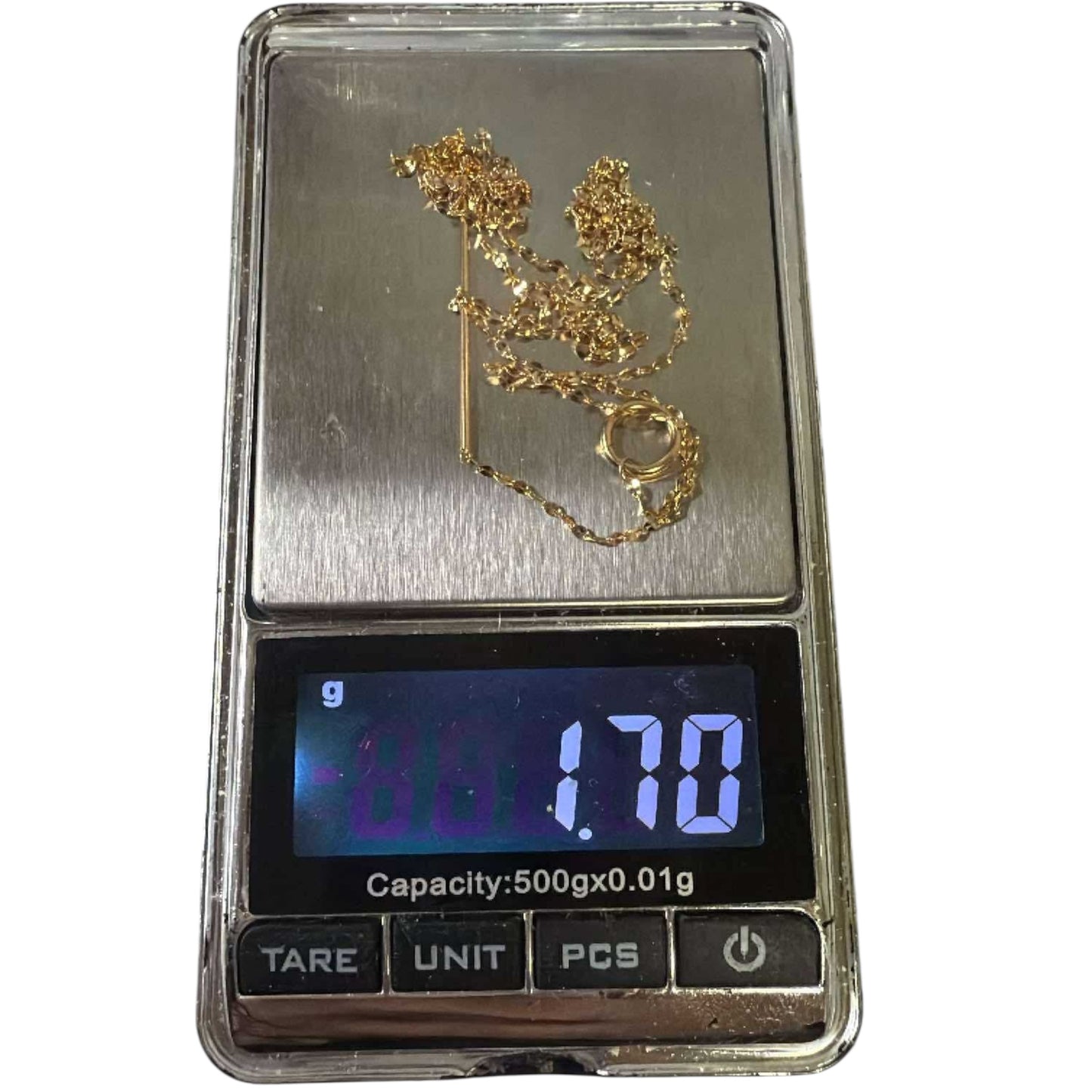 K18 NECKTIE NECKLACE