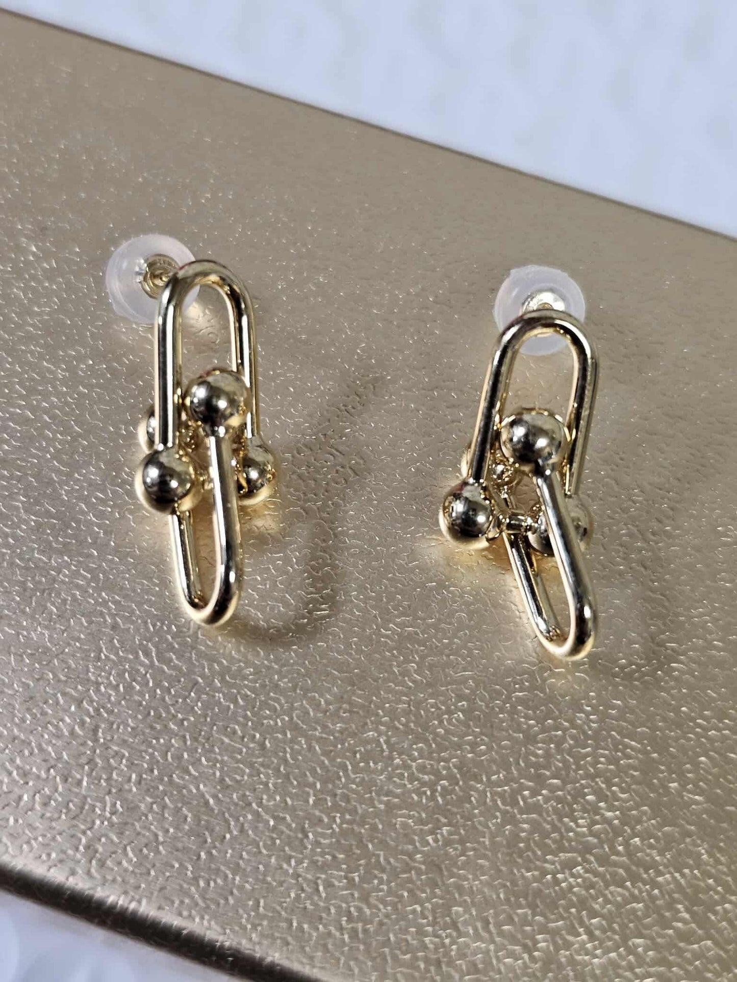 K18 HARDWARE EARRINGS