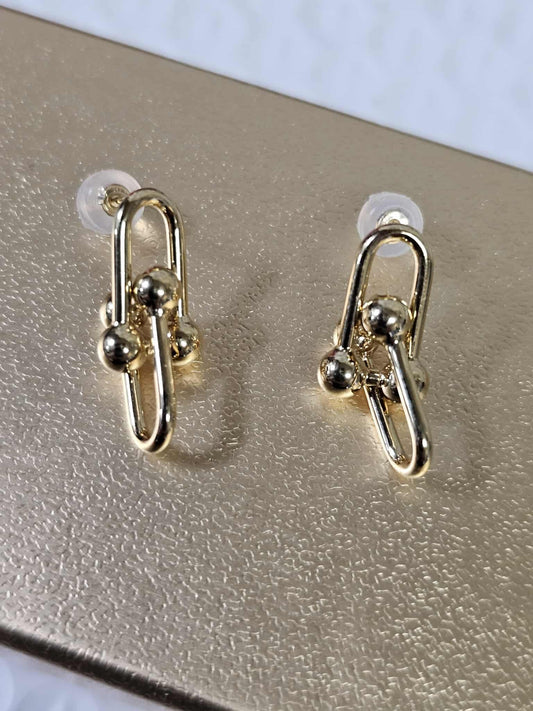 K18 HARDWARE EARRINGS