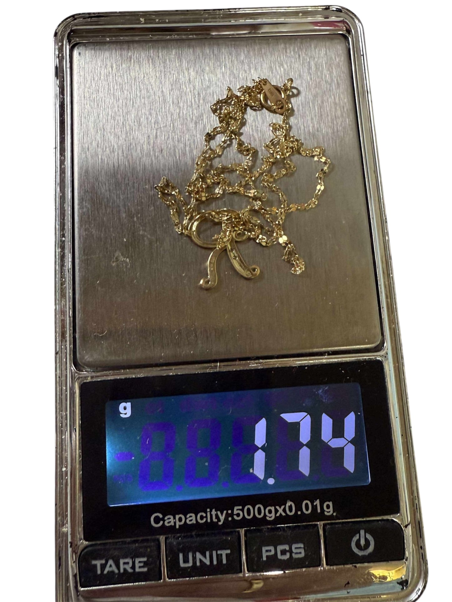 K18 NECKLACE/R PENDANT