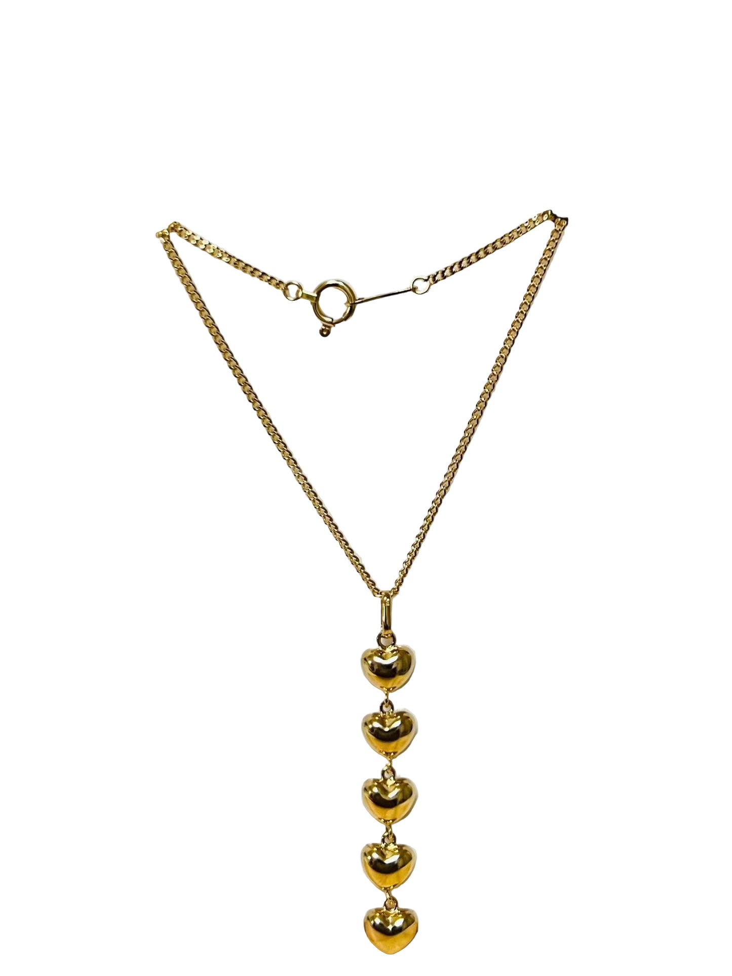 K18 NECKLACE w/ PENDANT- NEW